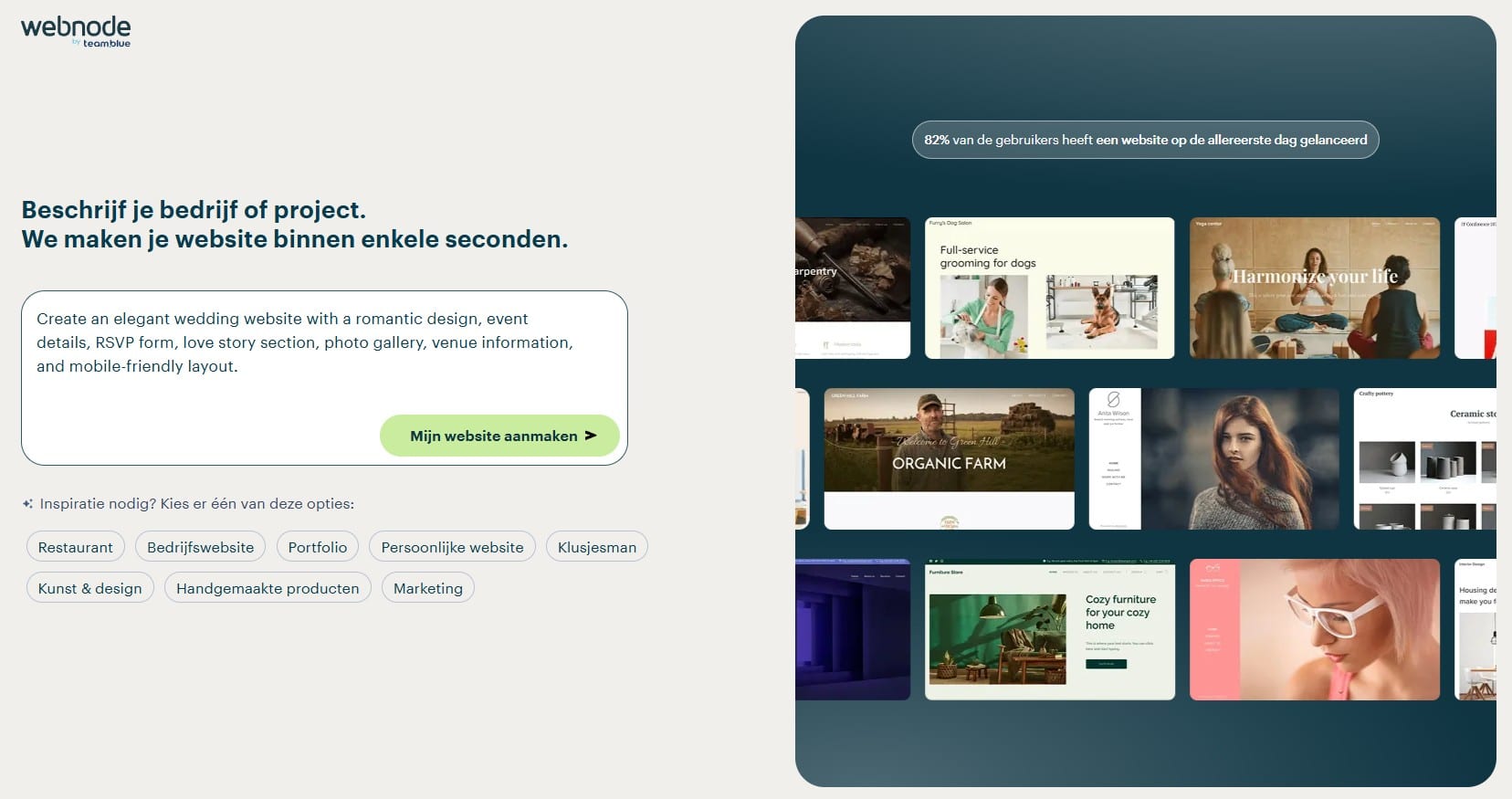 Bruiloft website Bruiloft website