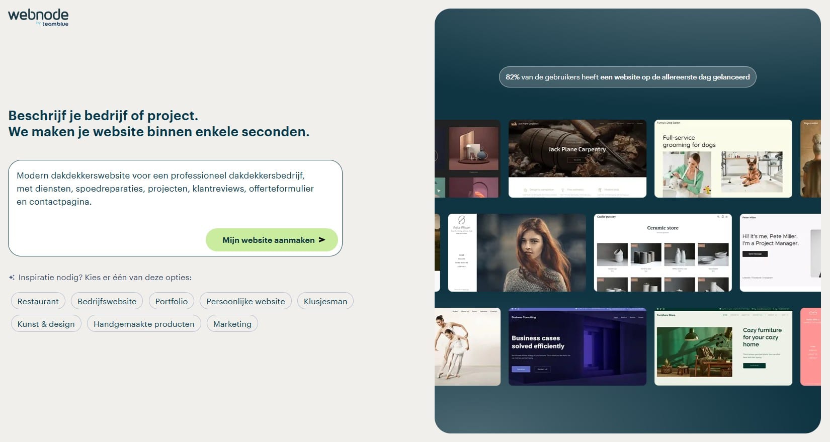 Dakdekker website maken Dakdekker website maken